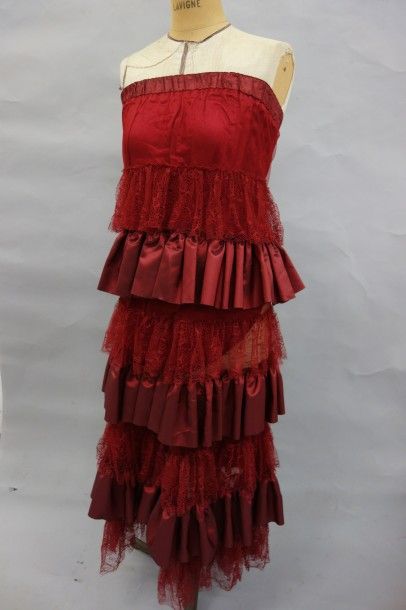 Yves SAINT LAURENT Rive Gauche
Robe bustier...