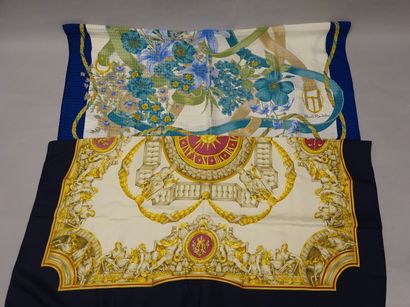 LANCEL, RENATO BALESTRA
Lot de deux carrés...