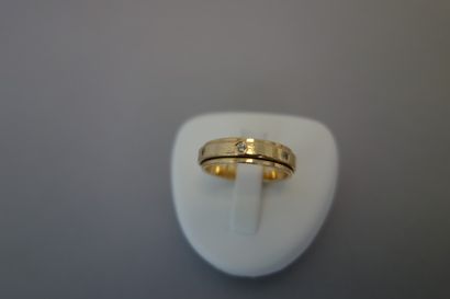 PIAGET
Alliance en or jaune (750) à deux...