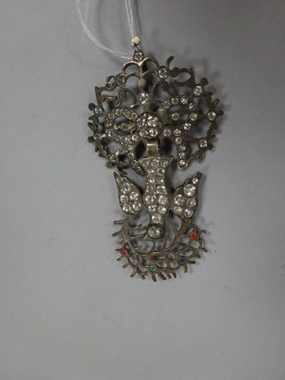 Pendentif colombe du saint esprit en argent...