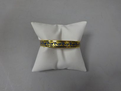 HERMES Paris
Bracelet jonc en métal doré...