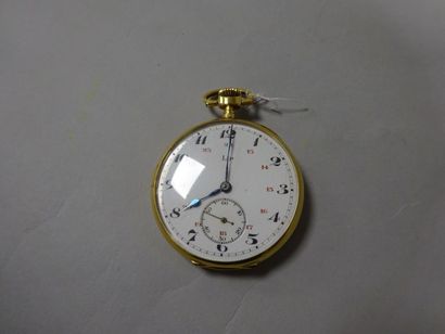 LIP
Montre de gousset en or jaune (750) le...