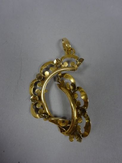 Debris or jaune (750). 

Poids: 3,60 g.