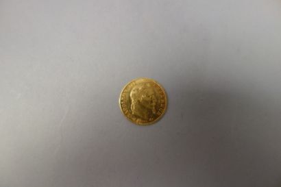 FRANCE

Une pièce de 5 francs or, 1866. 

Poids:...