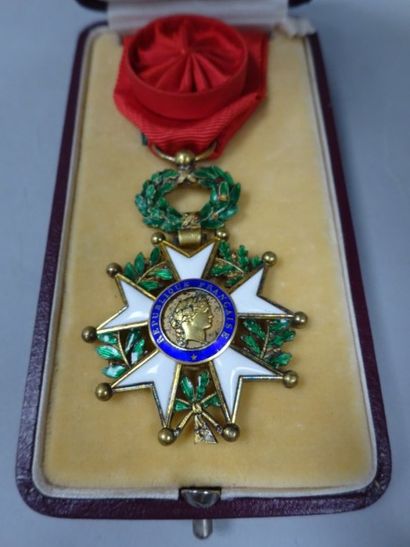 ORDRE DE LA LEGION D'HONNEUR :

Etoile d'officier...