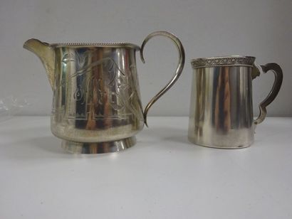 RUSSIE

Lot en argent (875) composé de :...
