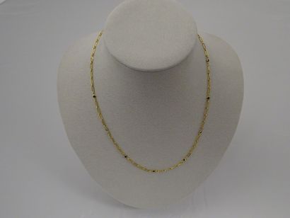 Chaîne de cou en or jaune (750) à maille...