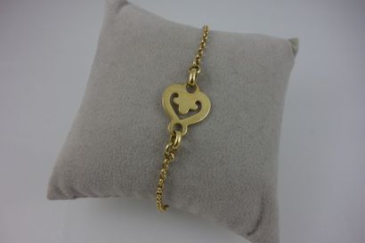 O.J. PERRIN 

Bracelet en or jaune (750)...