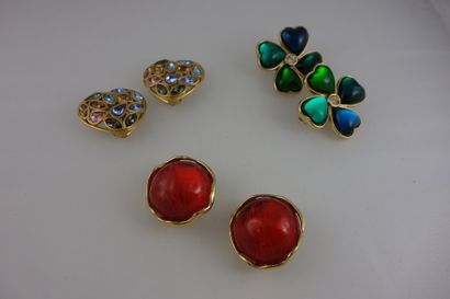 Yves Saint LAURENT
Ensemble de trois paires...