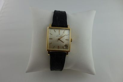 ZENITH
Montre bracelet d'homme. Boitier carré...