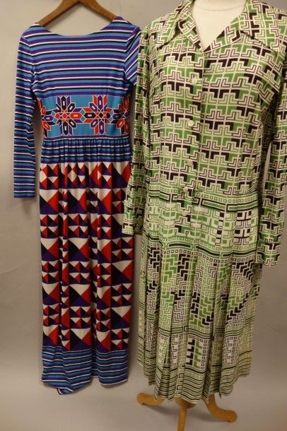 LANVIN
Ensemble de deux robes:

- LANVIN...