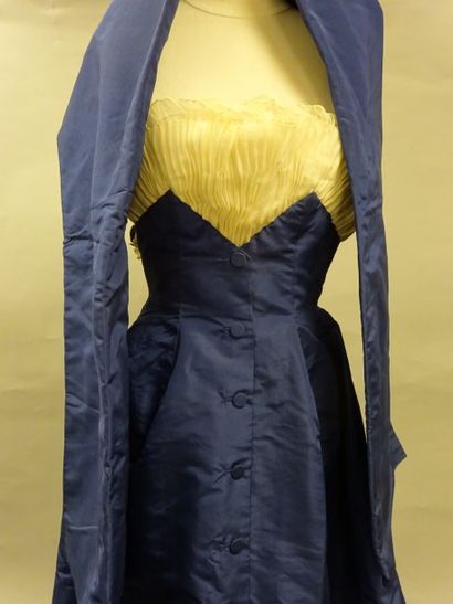 Jacques ESTEREL
Robe bustier en taffetas...