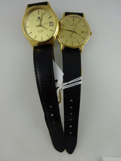 ZENITH 
Montre bracelet d'homme en or jaune...