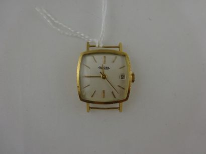 JAEGER 
Boitier de montre bracelet de dame...