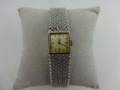 LUX GENEVE
Montre de dame en or gris (750)....