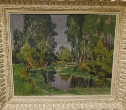 Léon GAUDEAUX (1893-1947)


Paysage de bord...