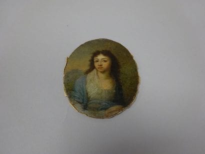Ecole de la première moitié du XIXème siècle.

Portrait...