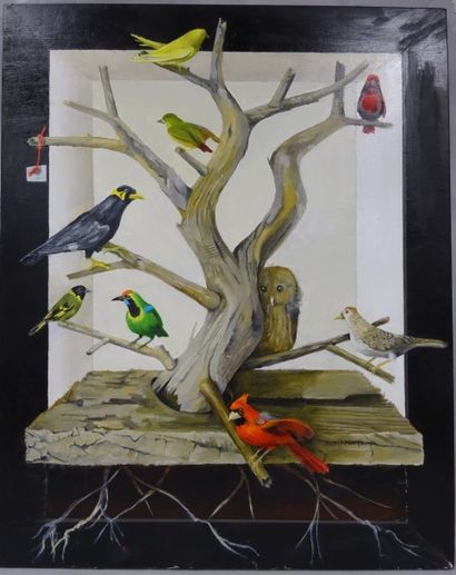 Janine DELAPORTE (Née en 1928)


Les oiseaux.

Huile...