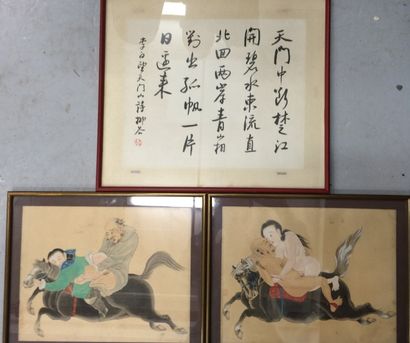Lot comprenant :

- Dans le goût asiatique,...