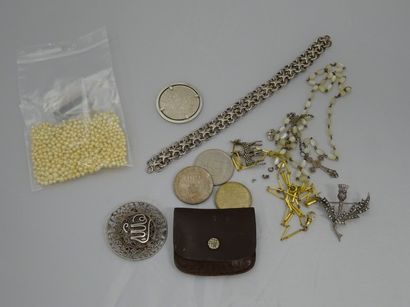 Lot de bijoux en argent (800 min) divers....