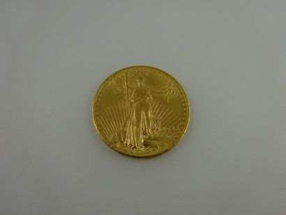 ETATS UNIS
Une pièce de 20 dollars en or...