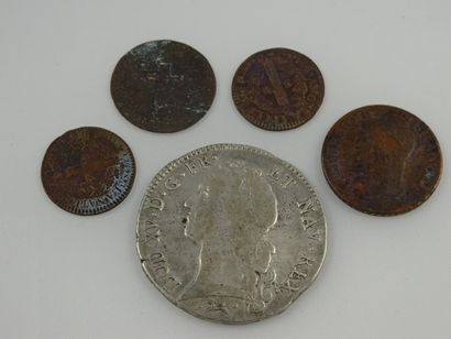 FRANCE

Lot de pièces de l'Ancien Régime...