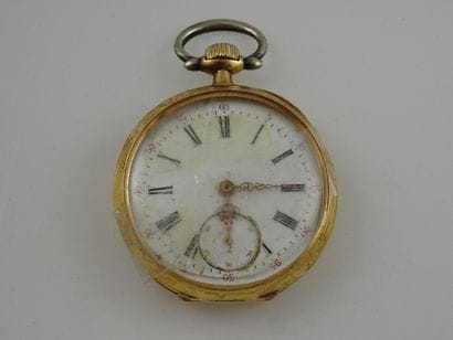 Montre de gousset en or jaune (750)

Cache...