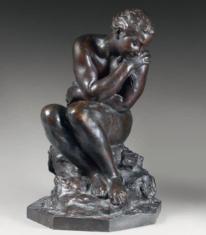 Aimé-Jules DALOU (1838-1902)
Avant le bain....
