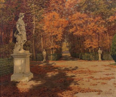 Boris BESSONOV (1862-1934)
Automne, Parc...