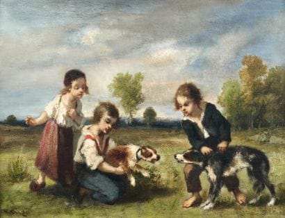 Narcisse DIAZ DE LA PENA (1807-1876)
Jeunes...