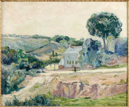 Maxime MAUFRA (1861-1918)
Paysage de Bretagne,...
