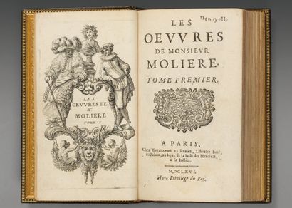 MOLIÈRE.
Les OEuvres. A Paris, chez Guillaume...