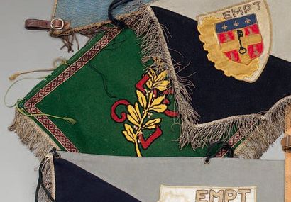 Flamme de Clairon de Cavalerie du 25è Régiment,...
