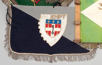 Tablier de Tambour et flamme de Clairon en...