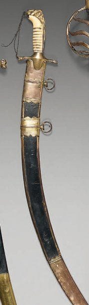 Sabre d'Officier de Marine, à l'Orientale....