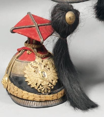 Schapska modèle 1905 d'Officier, K.U.K. Ulans...