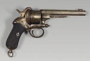 Revolver à broche, système Chamelot Delvigne,...