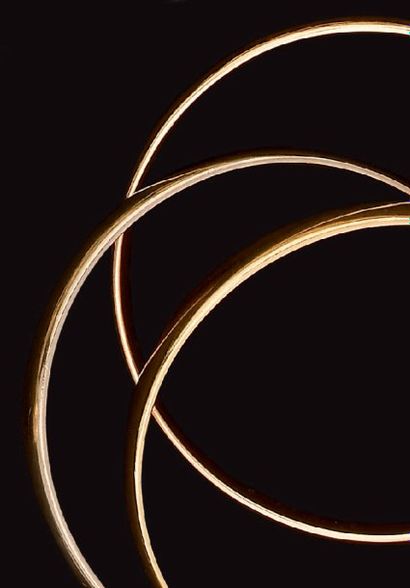 CARTIER
Bracelet trois anneaux en or de trois...