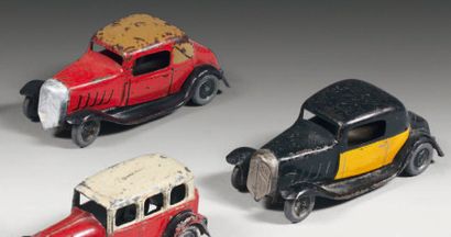 Jouet CITROEN en tôle : 2 faux Cabriolets...