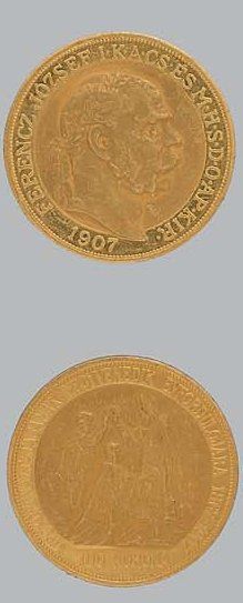 HONGRIE. 100 couronnes. 1907. (Fr. 256)....
