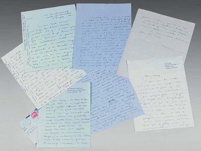 COLETTE (Gabrielle-Sidonie)
Lettre autographe,...