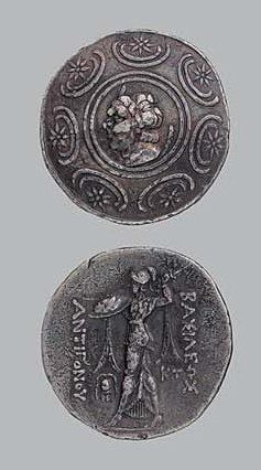 MACÉDOINE : Antigone Gonatas (277-239). Tétradrachme....