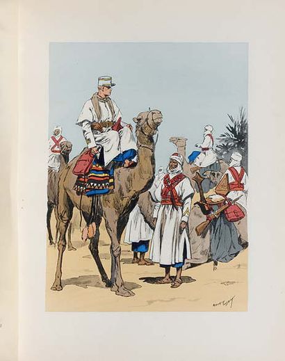 BUCQUOY (Cdt.)
Les uniformes de l'armée française....