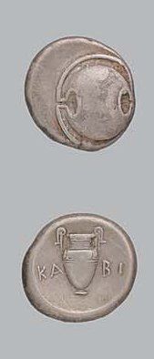 BEOTHIE : Thèbes (379-338 av. J.C.). Statère....
