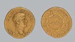 NÉRON (54-68)
Auréus. 7,74 g. Sa tête nue...