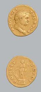 TITUS (79-81)
Aureus frappé sous Vespasien...
