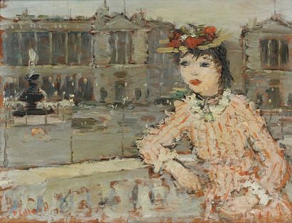 Dietz EDZARD (1893-1963)
Jeune femme accoudée...