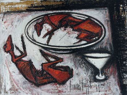 Bernard BUFFET (1929-1999)
Nature morte aux...