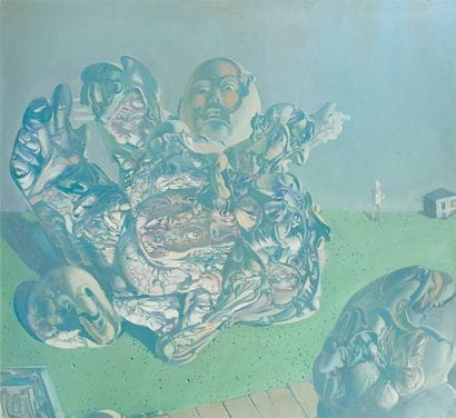 DADO (né en 1933)
Composition, 1970. Huile...