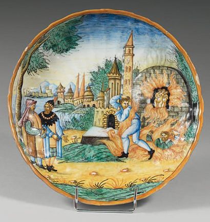 URBINO, dans le goût de
Coupe ronde à godrons...